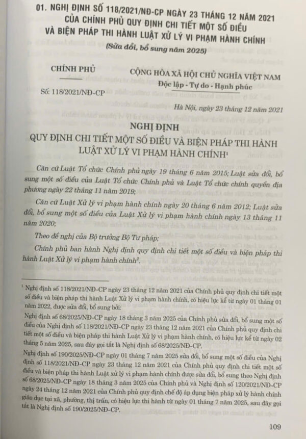Luật Xử lý vi phạm hành chính (sửa đổi, bổ sung năm 2025) và các văn bản hướng dẫn thi hành - Ảnh 10