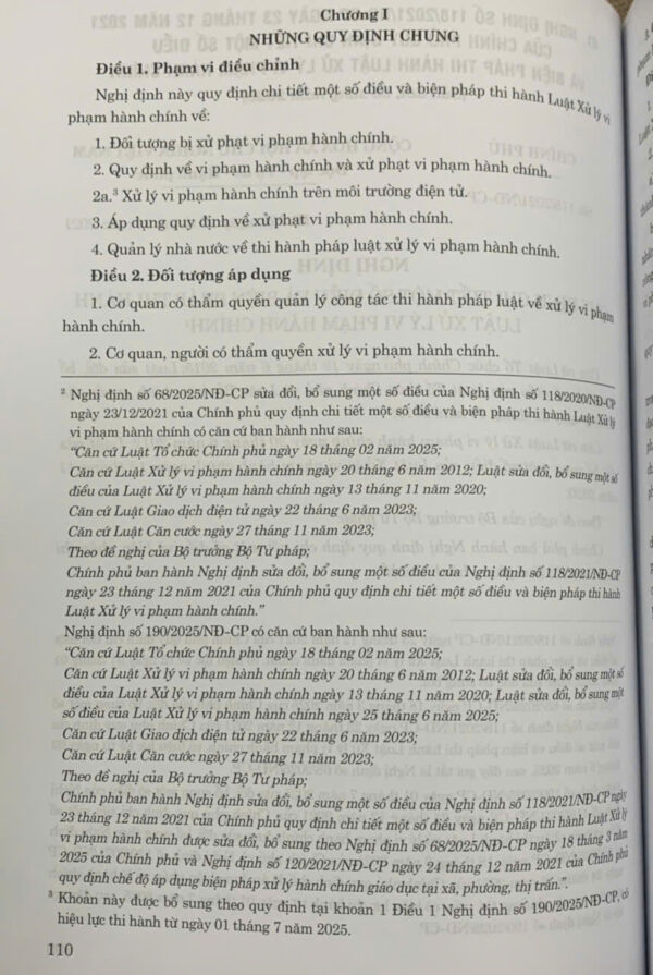 Luật Xử lý vi phạm hành chính (sửa đổi, bổ sung năm 2025) và các văn bản hướng dẫn thi hành - Ảnh 11