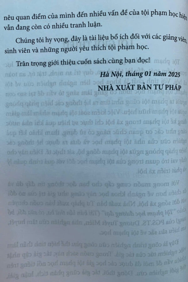 Tội Phạm Học Đương Đại - Hình ảnh 3