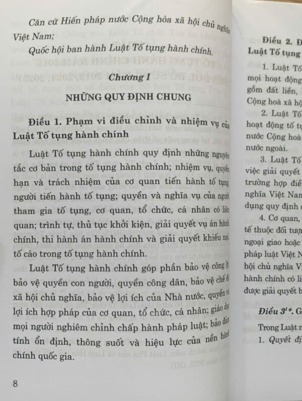 Luật Tố tụng hành chính năm 2015 (sửa đổi, bổ sung năm 2019, 2024, 2025) - Ảnh 5