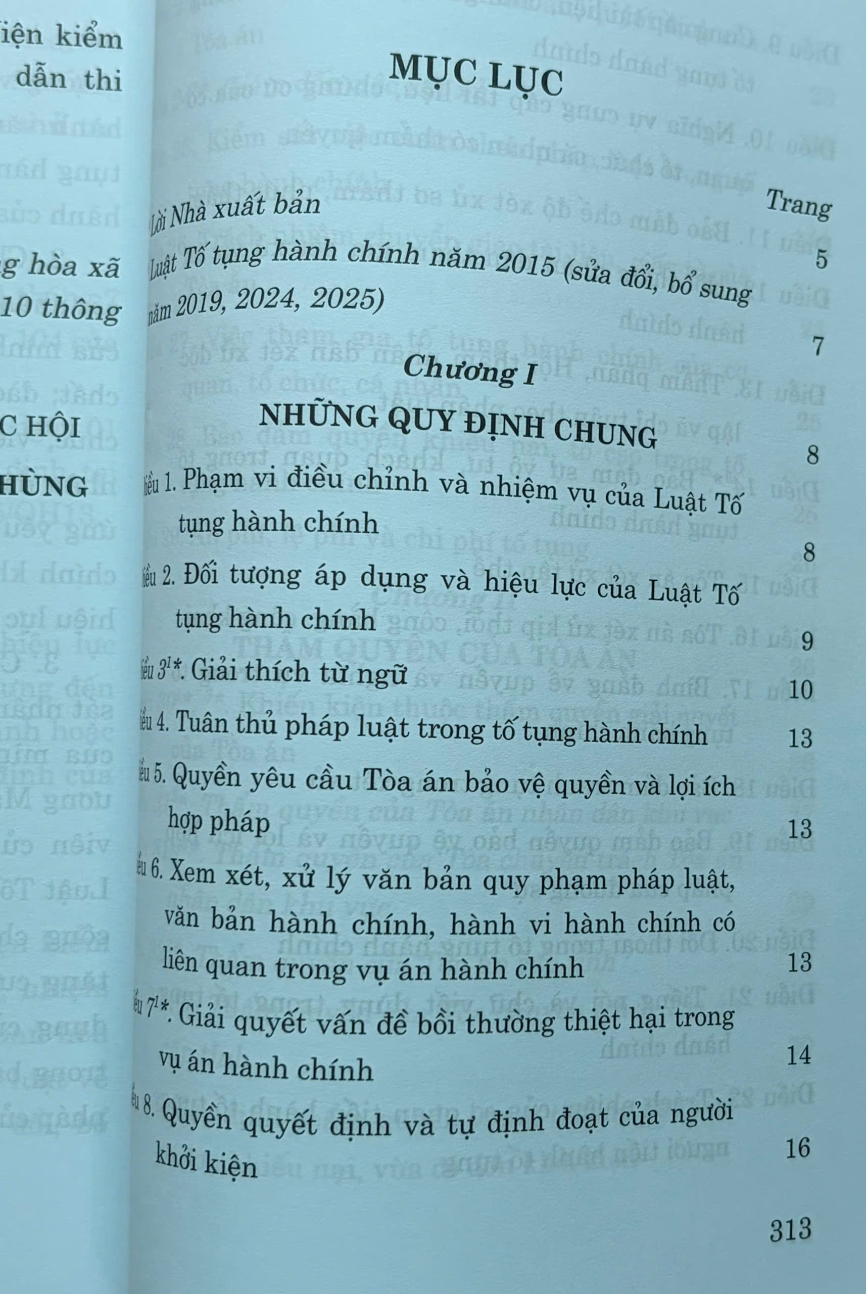 Luật Tố tụng hành chính năm 2015 (sửa đổi, bổ sung năm 2019, 2024, 2025) - Ảnh 7