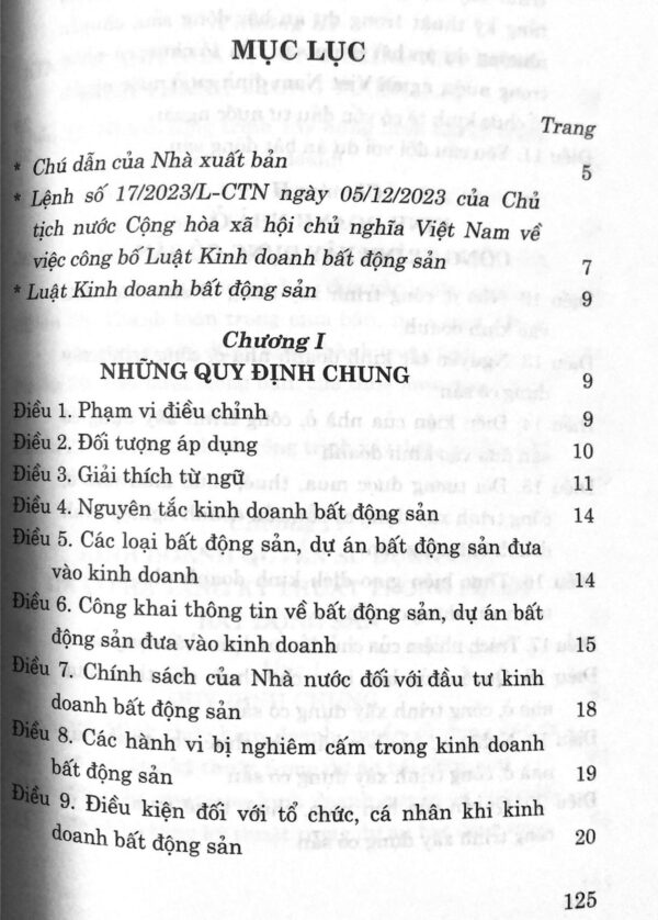 Luật Kinh Doanh Bất Động Sản (Sửa đổi, bổ sung năm 2024) - Image 6