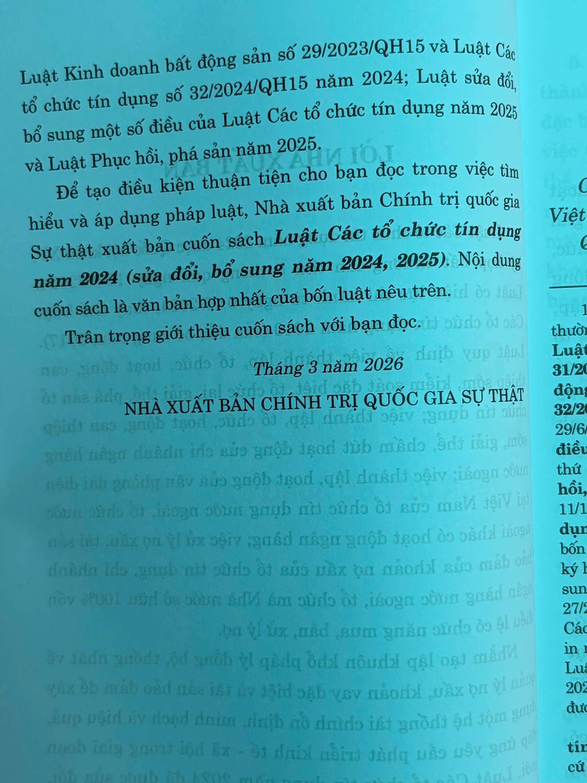 Luật Các Tổ Chức Tín Dụng năm 2024 (sửa đổi, bổ sung năm 2024, 2025) - Ảnh 3