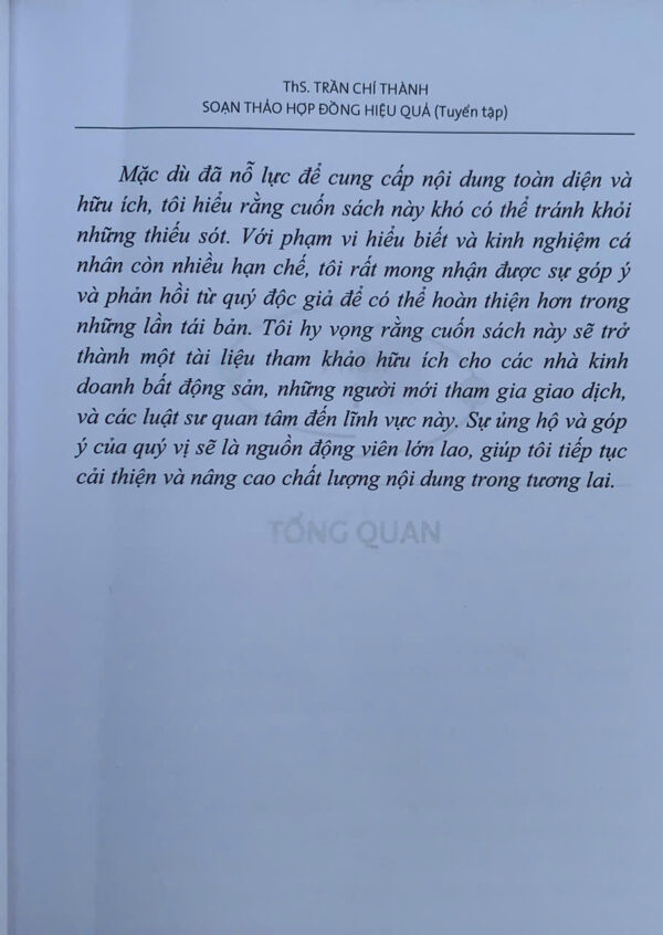 Soạn thảo hợp đồng hiệu quả (tuyển tập): Hợp đồng chuyển nhượng quyền sử dụng đất, quyền sở hữu nhà ở - góc nhìn bên nhận chuyển nhượng - Hình ảnh 5