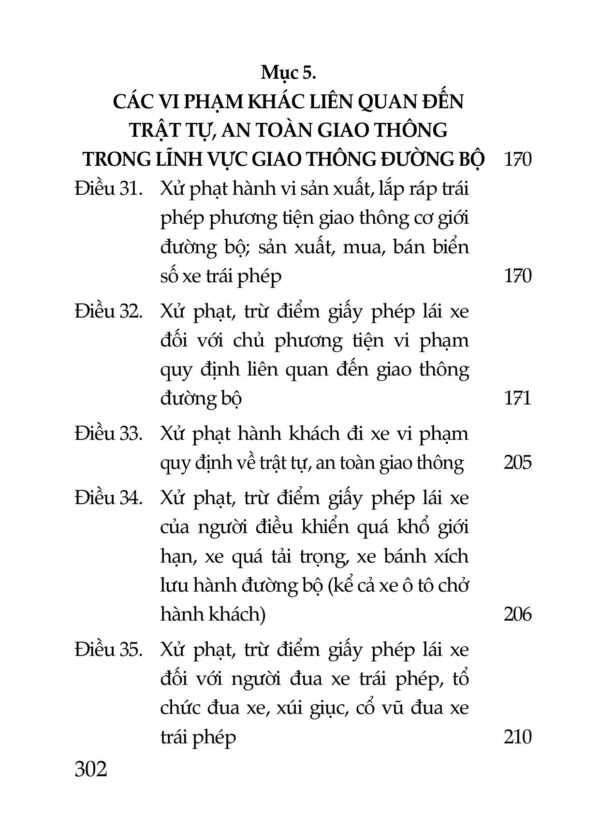 Nghị định số 168/2024/NĐ-CP, ngày 26 tháng 12 năm 2024, quy định xử phạt vi phạm hành chính về trật tự an toàn giao thông trong lĩnh vực giao thông đường bộ - Hình ảnh 11