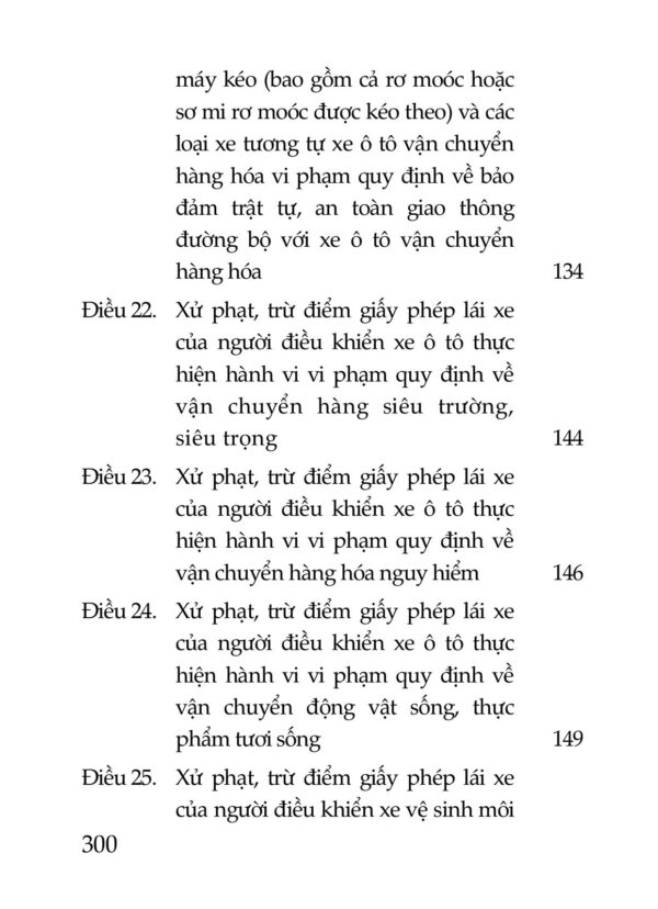 Nghị định số 168/2024/NĐ-CP, ngày 26 tháng 12 năm 2024, quy định xử phạt vi phạm hành chính về trật tự an toàn giao thông trong lĩnh vực giao thông đường bộ - Hình ảnh 9