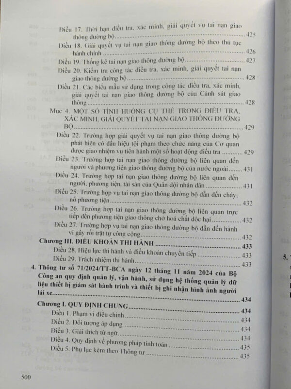 Luật Trật tự an toàn giao thông đường bộ - Hệ thống văn bản quy định chi tiết thi hành - Hình ảnh 15