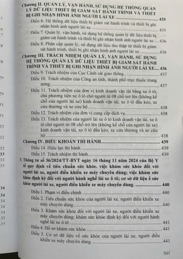 Luật Trật tự an toàn giao thông đường bộ - Hệ thống văn bản quy định chi tiết thi hành - Hình ảnh 16