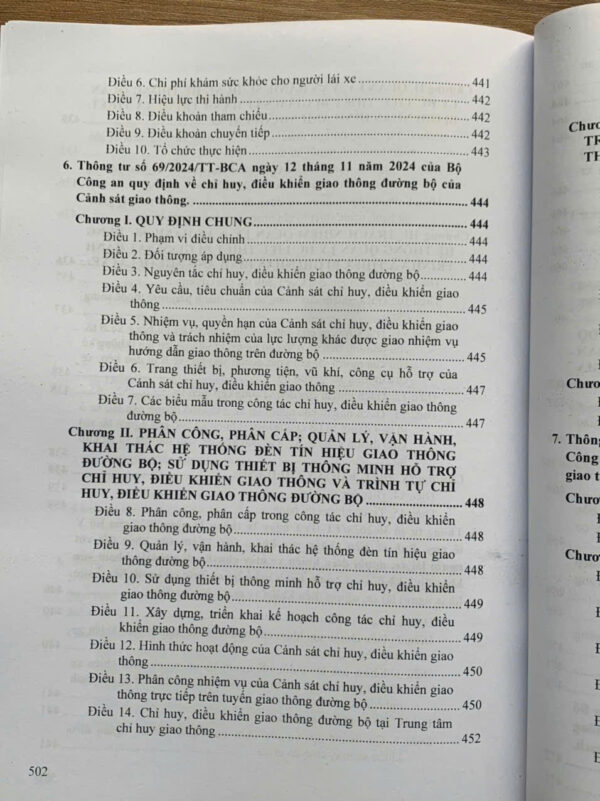 Luật Trật tự an toàn giao thông đường bộ - Hệ thống văn bản quy định chi tiết thi hành - Hình ảnh 17