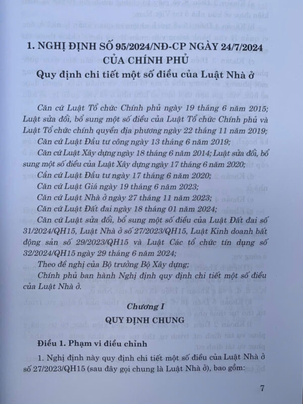 Các văn bản hướng dẫn thi hành Luật Nhà ở năm 2023 - Hình ảnh 6