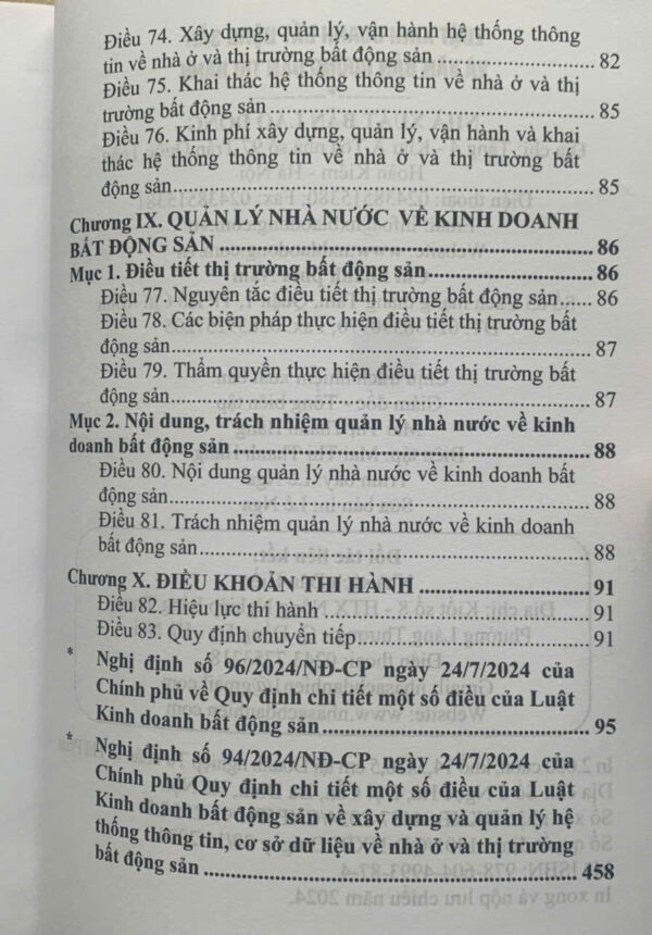 Luật Kinh doanh bất động sản và văn bản hướng dẫn thi hành - Ảnh 6