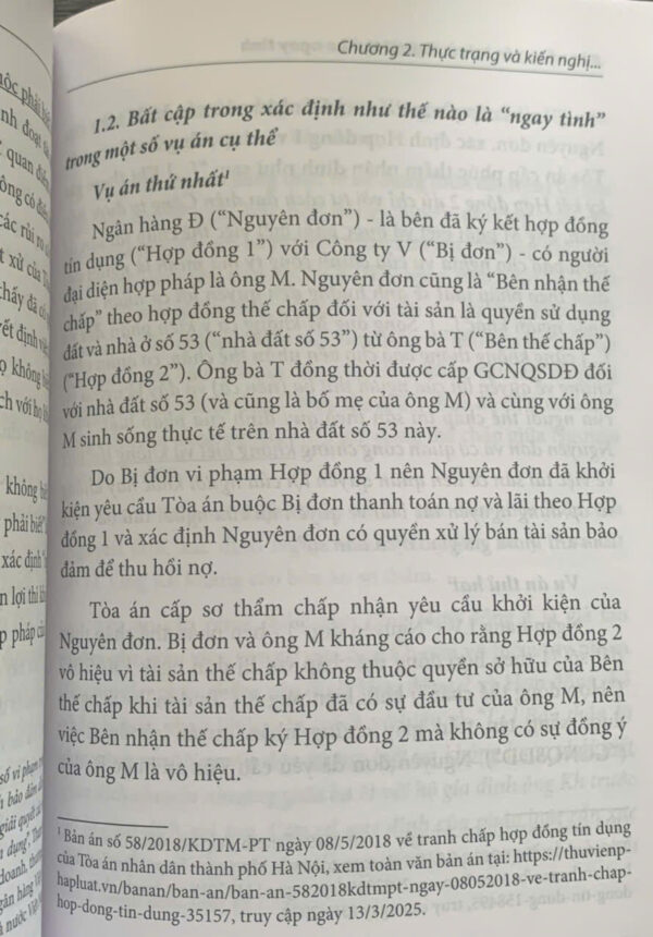 Bảo vệ quyền lợi của người thứ ba ngay tình (sách chuyên khảo) - Hình ảnh 16