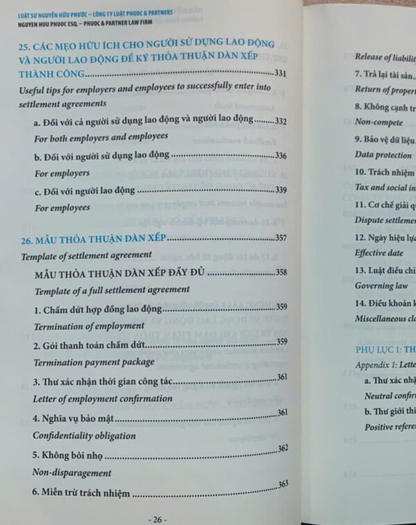 Dẫn Dắt Thỏa Thuận Dàn Xếp Với Người Lao Động - Navigating settlement agreements - Hình ảnh 20