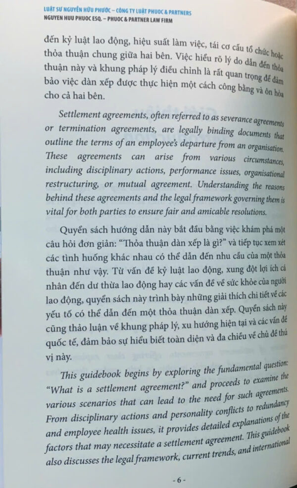 Dẫn Dắt Thỏa Thuận Dàn Xếp Với Người Lao Động - Navigating settlement agreements - Hình ảnh 4