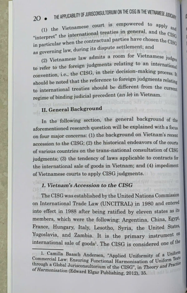 Applicability of jurisconsultorium on the CISG in the Vietnamese judiciary - Hình ảnh 17