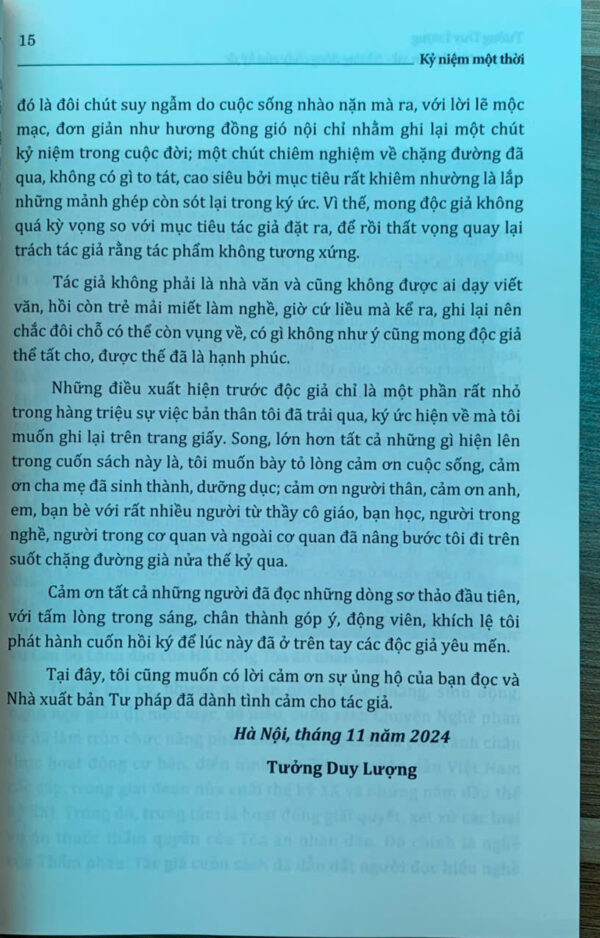 Chuyện nghề phán xử- những dòng chảy của ký ức - Hình ảnh 17
