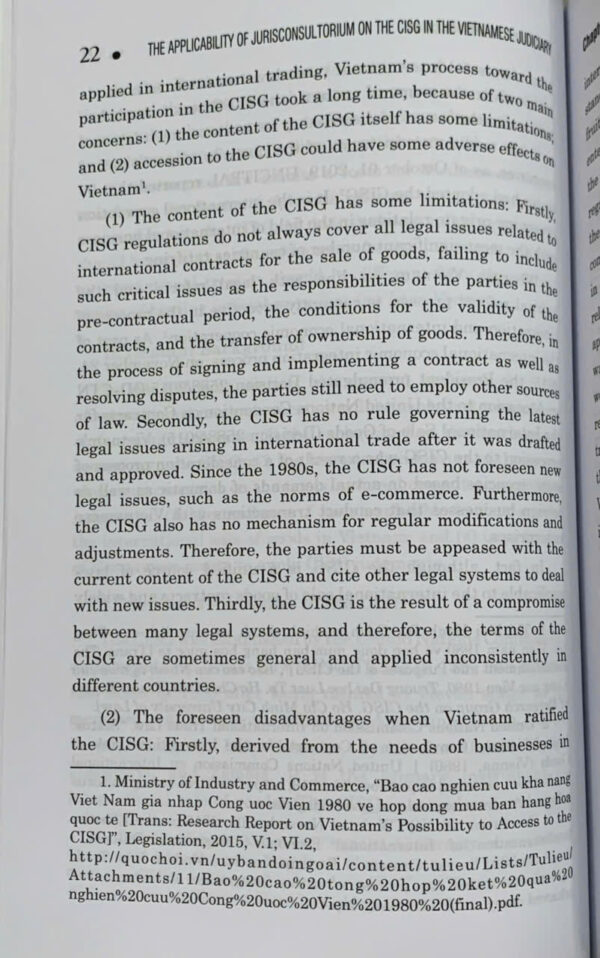 Applicability of jurisconsultorium on the CISG in the Vietnamese judiciary - Hình ảnh 19
