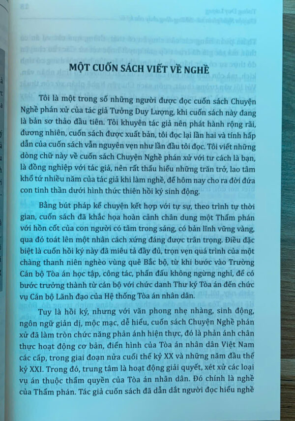 Chuyện nghề phán xử- những dòng chảy của ký ức - Hình ảnh 19