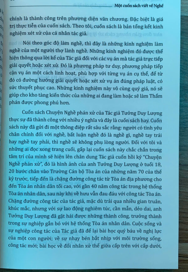 Chuyện nghề phán xử- những dòng chảy của ký ức - Hình ảnh 21
