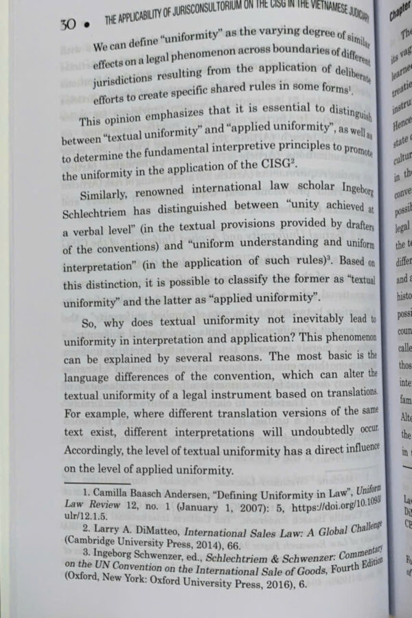 Applicability of jurisconsultorium on the CISG in the Vietnamese judiciary - Hình ảnh 27