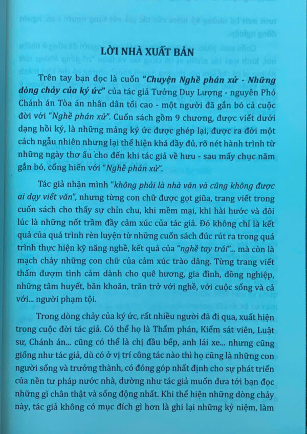 Chuyện nghề phán xử- những dòng chảy của ký ức - Hình ảnh 7