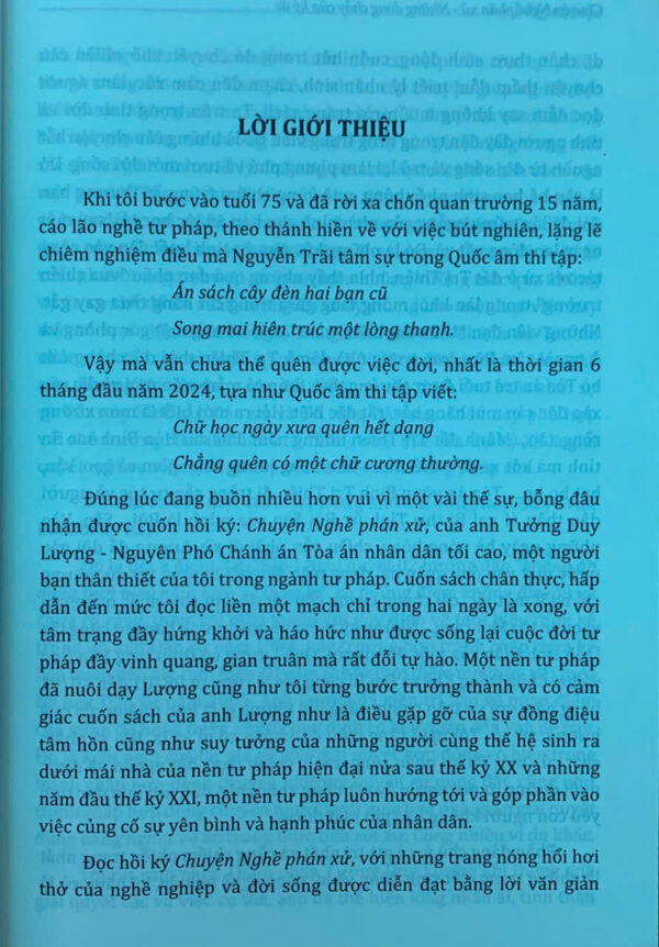 Chuyện nghề phán xử- những dòng chảy của ký ức - Hình ảnh 9
