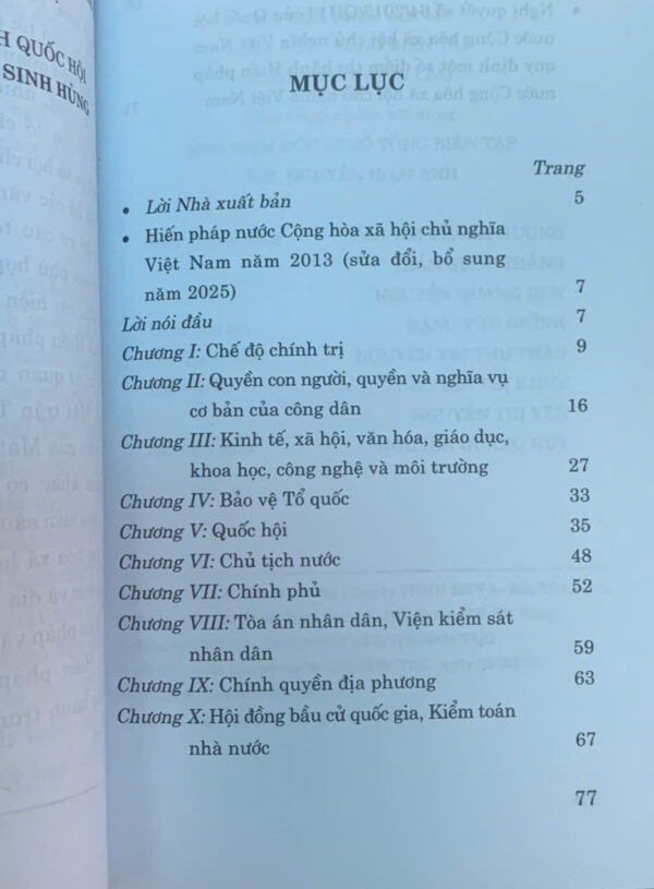 Hiến pháp nước Cộng hòa xã hội chủ nghĩa Việt Nam năm 2013 (sửa đổi, bổ sung năm 2025) - Ảnh 4
