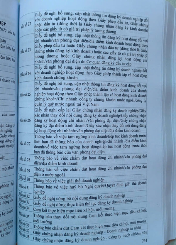 Luật doanh nghiệp (sửa đổi, bổ sung) hệ thống các văn bản quy định, hướng dẫn chi tiết thi hành - Ảnh 8