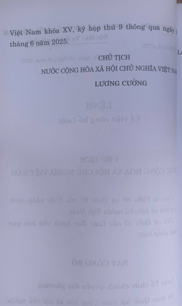 Luật tổ chức chính quyền địa phương - Ảnh 3