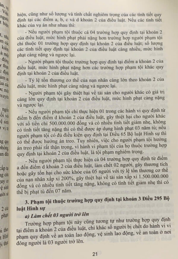 Bình luận Bộ luật Hình sự năm 2015 (Phần thứ hai – Các tội phạm), Chương XXI, Mục 3, 4: Các tội phạm khác xâm phạm an toàn, trật tự công cộng - Ảnh 21