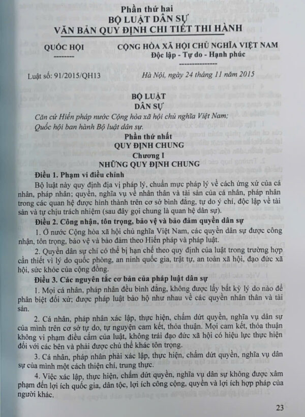 Bộ luật Dân sự, Bộ luật Tố tụng Dân sự (sửa đổi, bổ sung năm 2025) văn bản hướng dẫn thi hành - Ảnh 3
