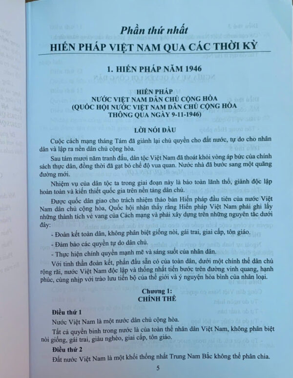 Hiến Pháp Việt Nam Qua Các Thời Kỳ- Các Bản Hiến Pháp Năm 1946, 1959, 1980, 1992, 2013 (Sửa Đổi, Bổ Sung Năm 2025) - Ảnh 6