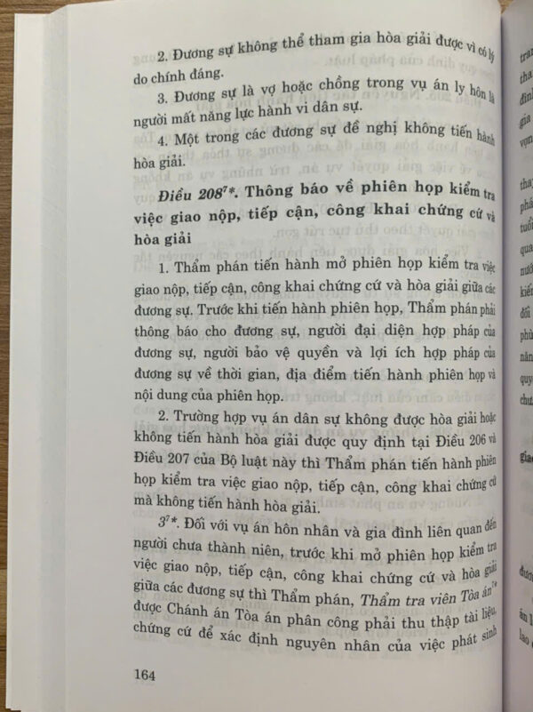Bộ luật tố tụng dân sự 2015 (sửa đổi bổ sung năm 2019, 2020, 2022, 2023, 2024, 2025) - Ảnh 6