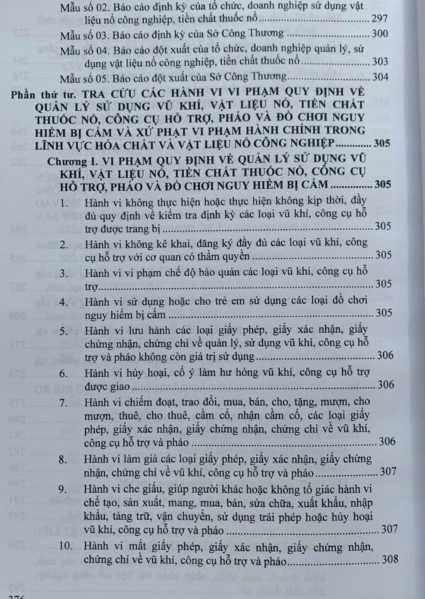 Luật Quản lý, sử dụng vũ khí, vật liệu nổ và công cụ hỗ trợ, các văn bản quy định chi tiết, hướng dẫn thi hành - Ảnh 9