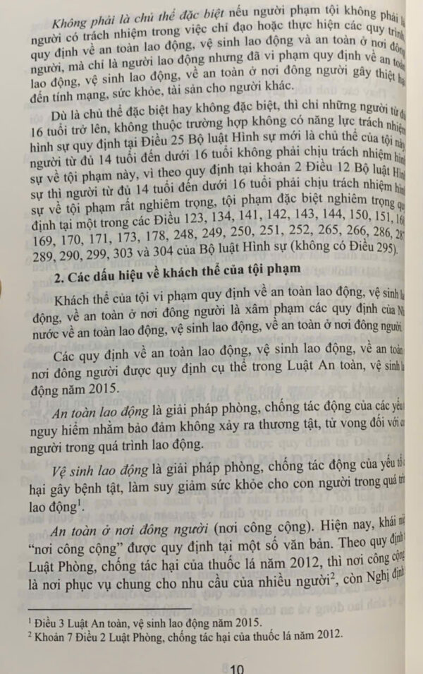 Bình luận Bộ luật Hình sự năm 2015 (Phần thứ hai – Các tội phạm), Chương XXI, Mục 3, 4: Các tội phạm khác xâm phạm an toàn, trật tự công cộng - Ảnh 10