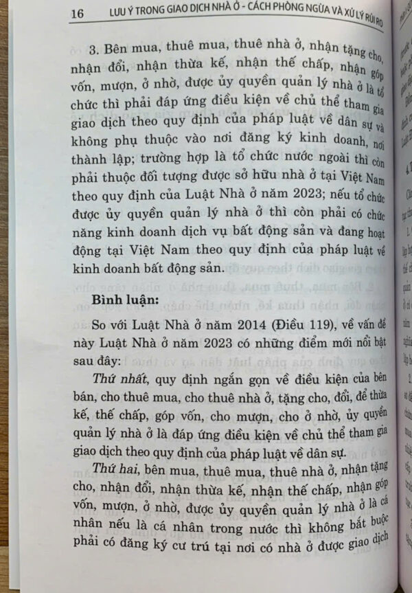 Lưu ý trong giao dịch nhà ở – Cách phòng ngừa và xử lý rủi ro - Ảnh 13