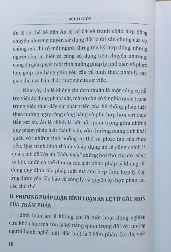 Bình luận các án lệ tranh chấp về đất đai - Góc nhìn từ thực tiễn xét xử của Thẩm phán (tập 1 và 2) - Ảnh 9