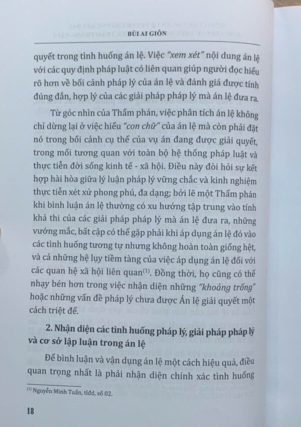 Bình luận các án lệ tranh chấp về đất đai - Góc nhìn từ thực tiễn xét xử của Thẩm phán (tập 1 và 2) - Ảnh 11