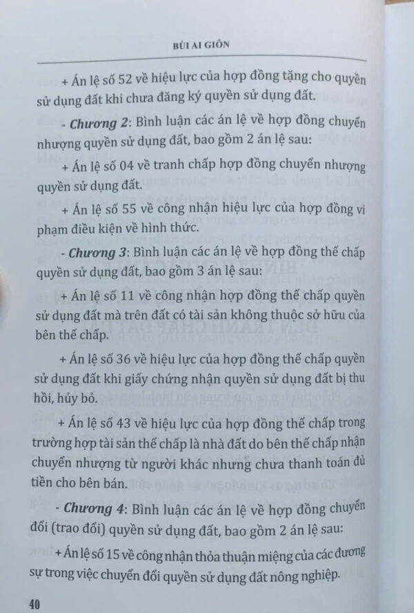 Bình luận các án lệ tranh chấp về đất đai - Góc nhìn từ thực tiễn xét xử của Thẩm phán (tập 1 và 2) - Ảnh 16