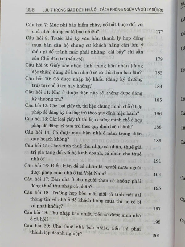 Lưu ý trong giao dịch nhà ở – Cách phòng ngừa và xử lý rủi ro - Ảnh 22