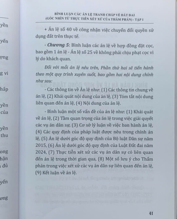 Bình luận các án lệ tranh chấp về đất đai - Góc nhìn từ thực tiễn xét xử của Thẩm phán (tập 1 và 2) - Ảnh 17