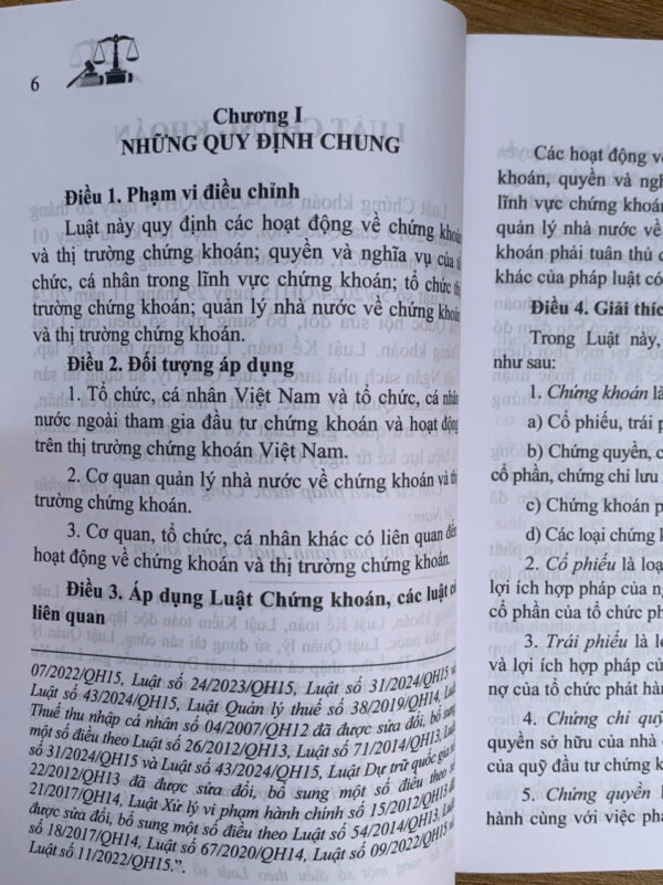 Luật Chứng khoán năm 2019 (sửa đổi, bổ sung năm 2024) - Ảnh 3