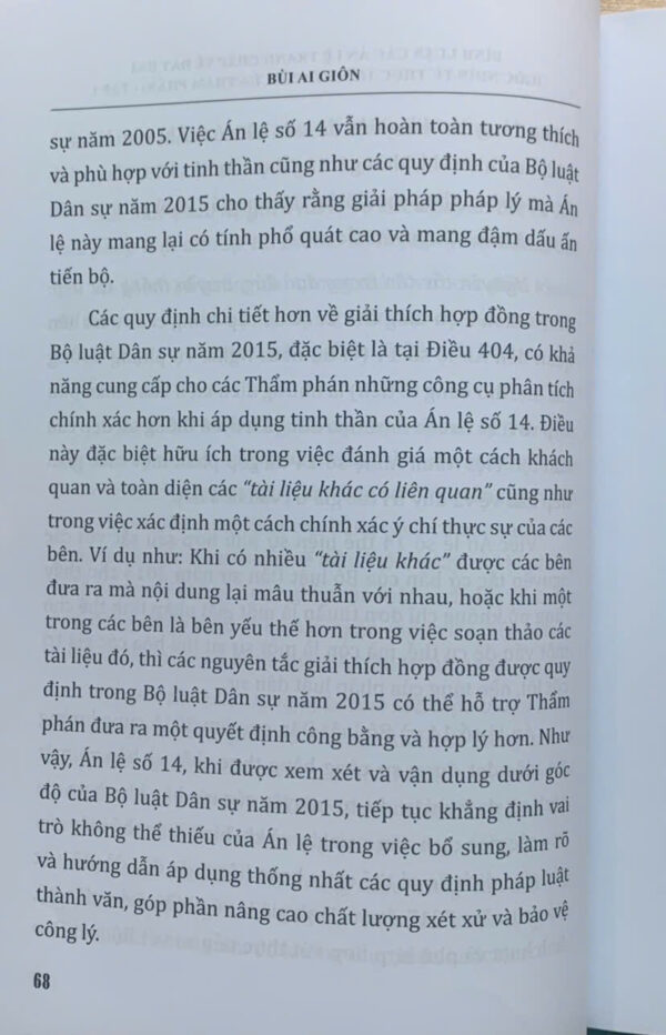 Bình luận các án lệ tranh chấp về đất đai - Góc nhìn từ thực tiễn xét xử của Thẩm phán (tập 1 và 2) - Ảnh 44