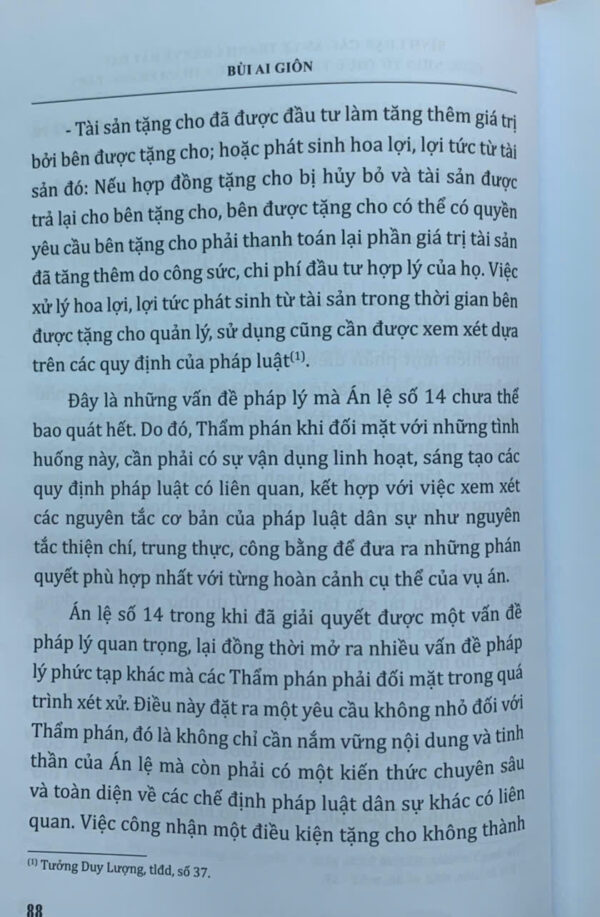 Bình luận các án lệ tranh chấp về đất đai - Góc nhìn từ thực tiễn xét xử của Thẩm phán (tập 1 và 2) - Ảnh 64