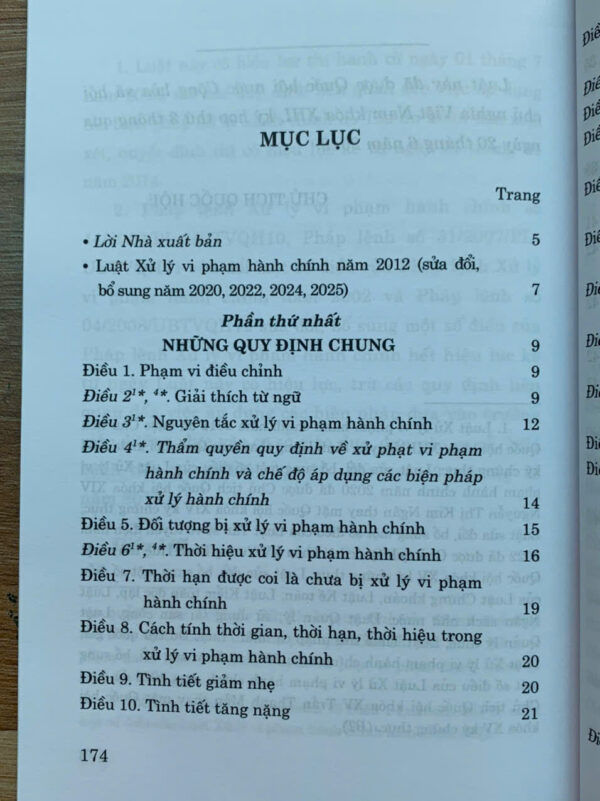 Luật Xử lý vi phạm hành chính năm 2012 (sửa đổi, bổ sung năm 2020, 2022, 2024, 2025) - Ảnh 7