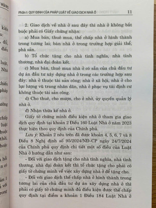 Lưu ý trong giao dịch nhà ở – Cách phòng ngừa và xử lý rủi ro - Ảnh 8