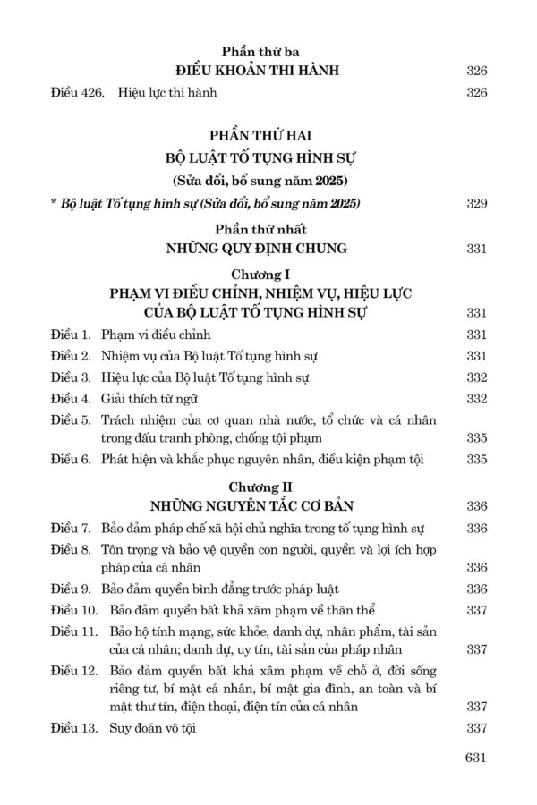 Bộ luật Hình sự, Bộ luật Tố tụng Hình sự (sửa đổi, bổ sung năm 2025) - Ảnh 25