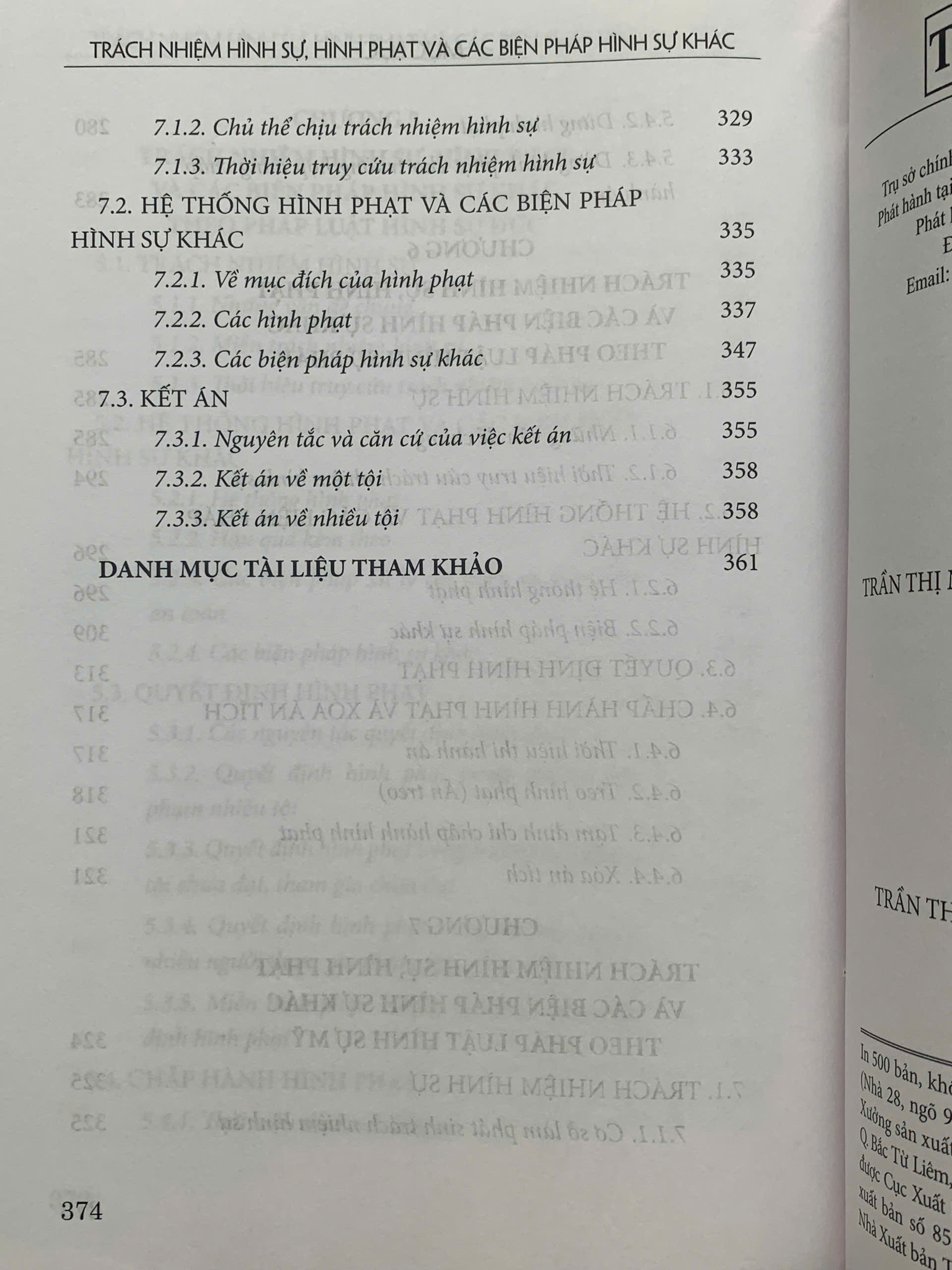 Trách nhiệm hình sự, hình phạt và các biện pháp hình sự khác - Ảnh 11