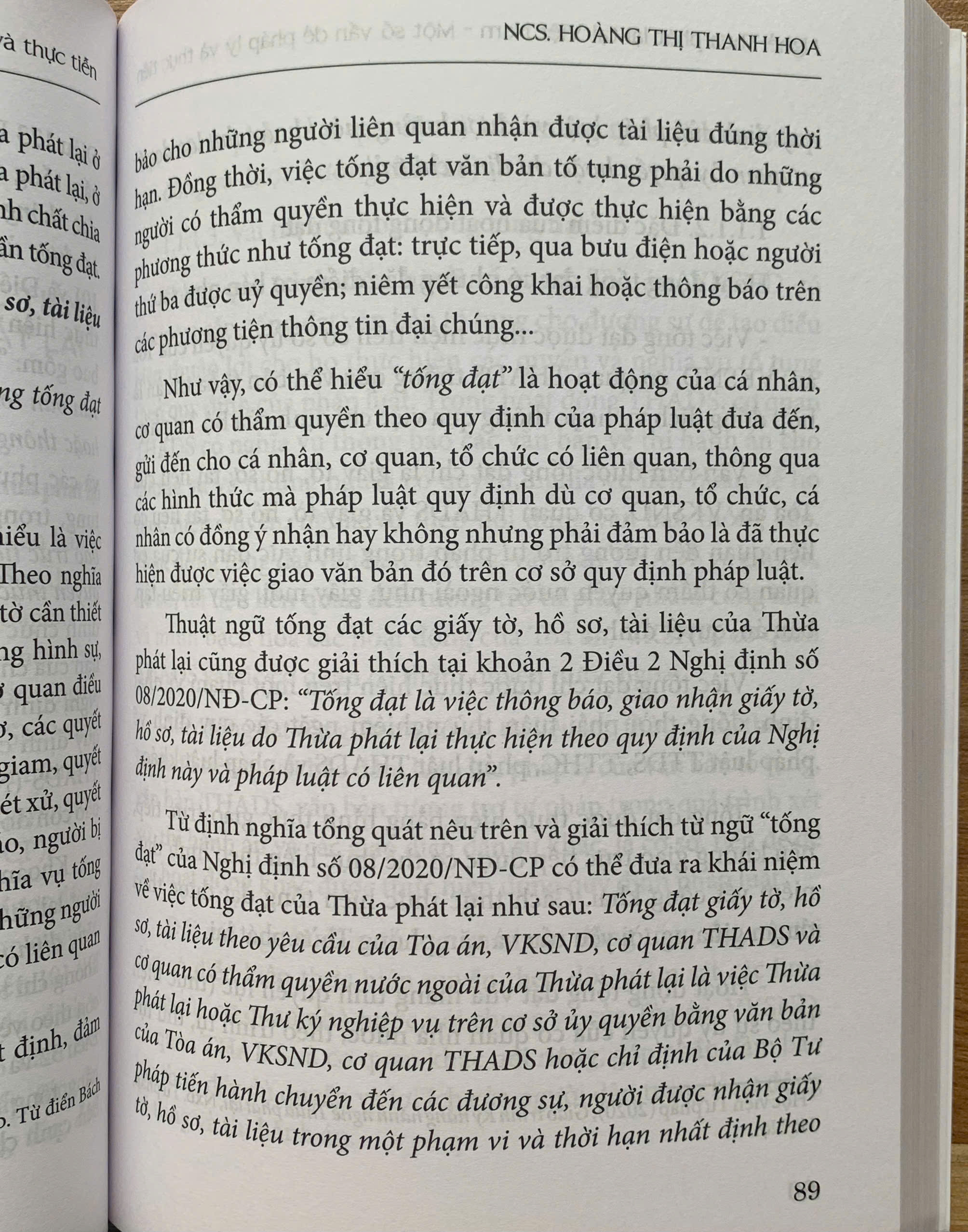 Nghề Thừa phát lại tại Việt Nam – Một số vấn đề pháp lý và thực tiễn (Tái bản lần thứ nhất) - Ảnh 11