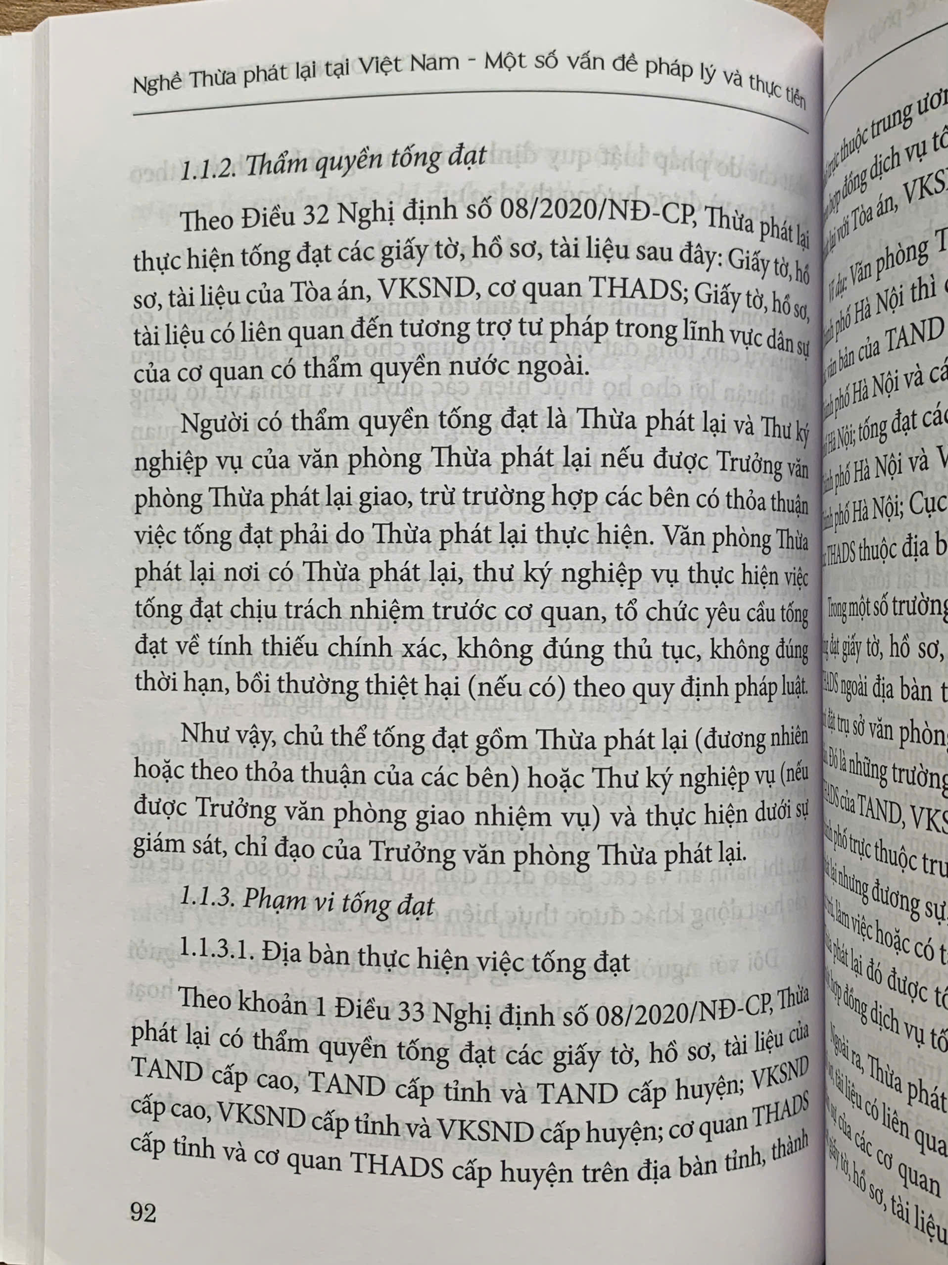 Nghề Thừa phát lại tại Việt Nam – Một số vấn đề pháp lý và thực tiễn (Tái bản lần thứ nhất) - Ảnh 14